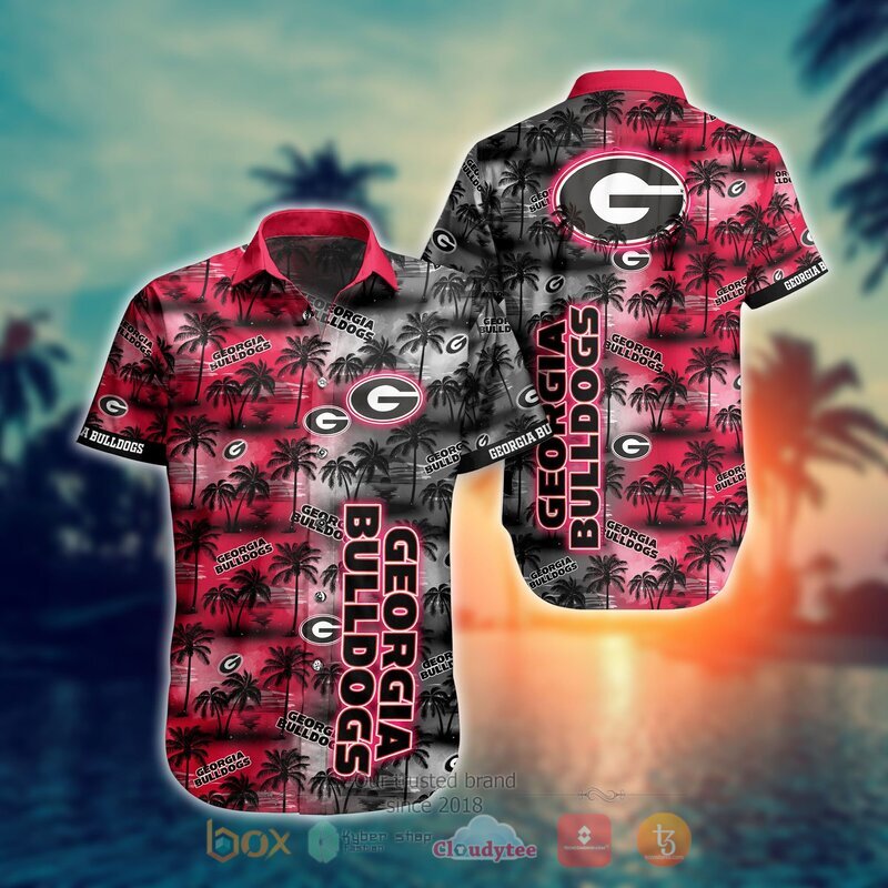 NCAA Georgia Bulldogs Coconut Hawaiian shirt Short