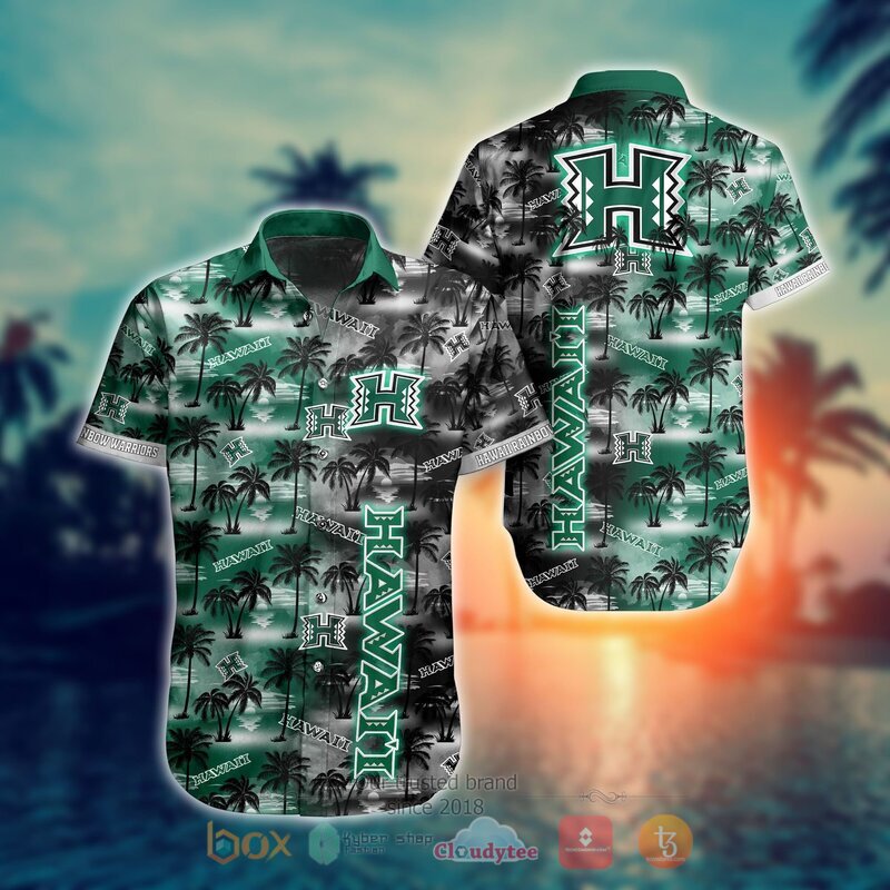 NCAA Hawaii Rainbow Warriors Coconut Hawaiian shirt Short