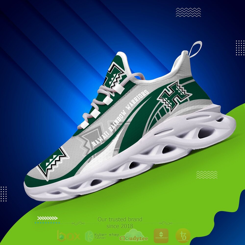 NCAA Hawaii Rainbow Warriors football Clunky Max Soul Shoes