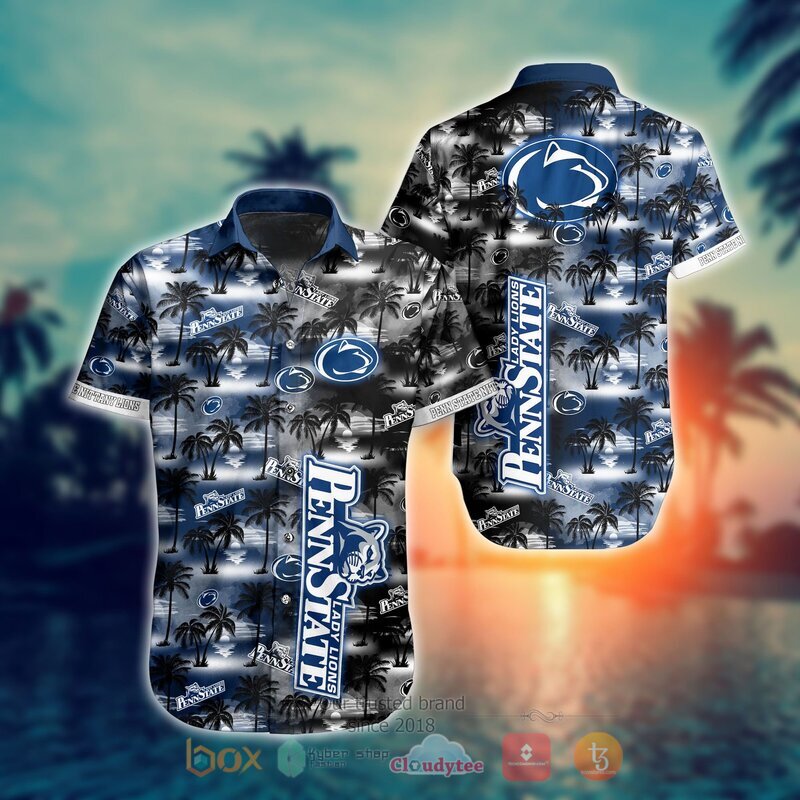 NCAA Penn State Nittany Lions Coconut Hawaiian shirt Short