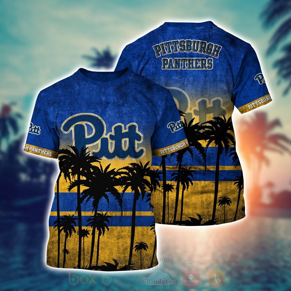 NCAA Pittsburgh Panthers football Hawaiian Shirt Short 1