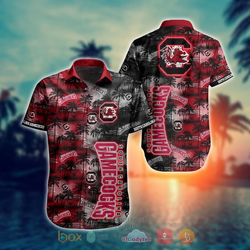 NCAA South Carolina Gamecocks Coconut Hawaiian shirt Short