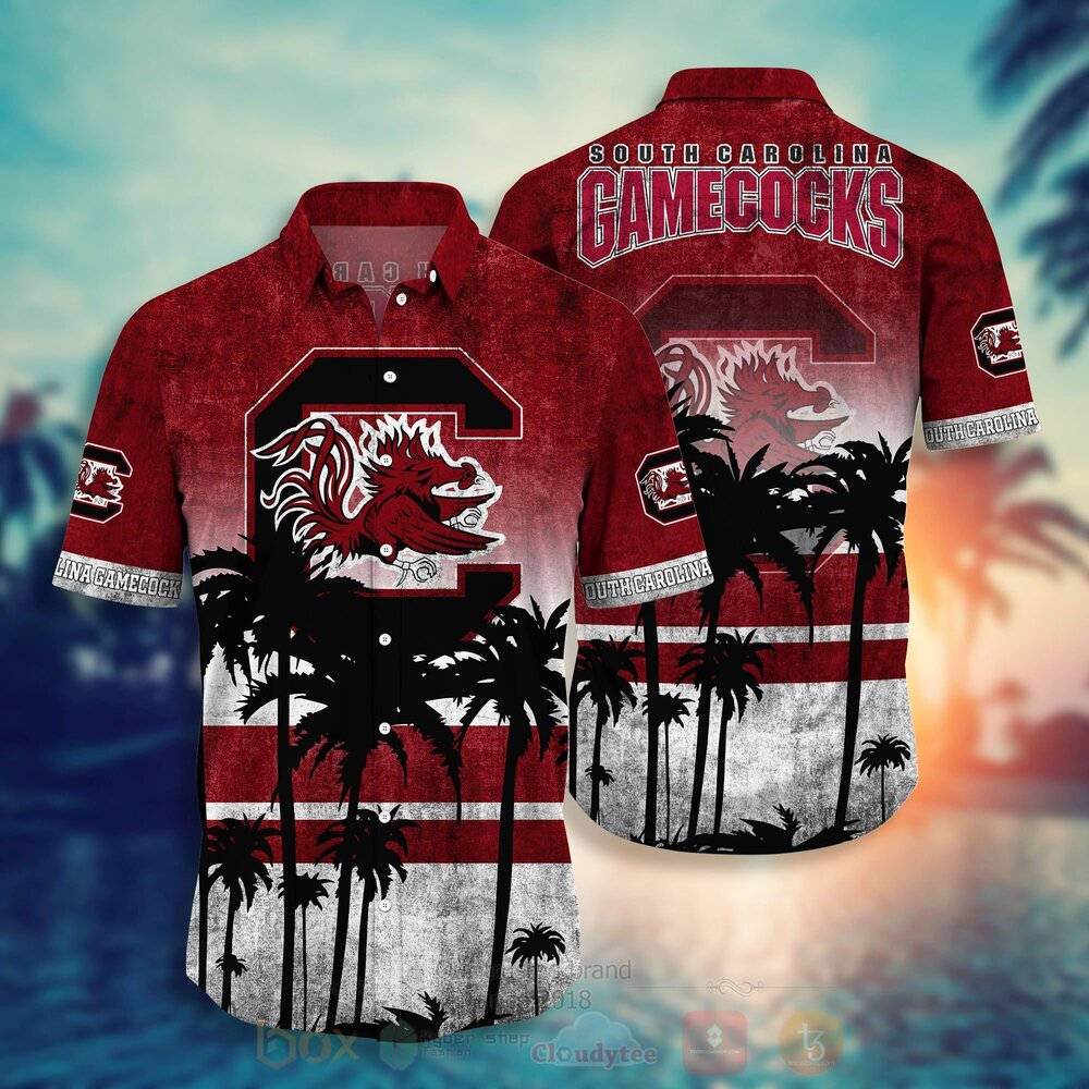 NCAA South Carolina Gamecocks football Hawaiian Shirt Short