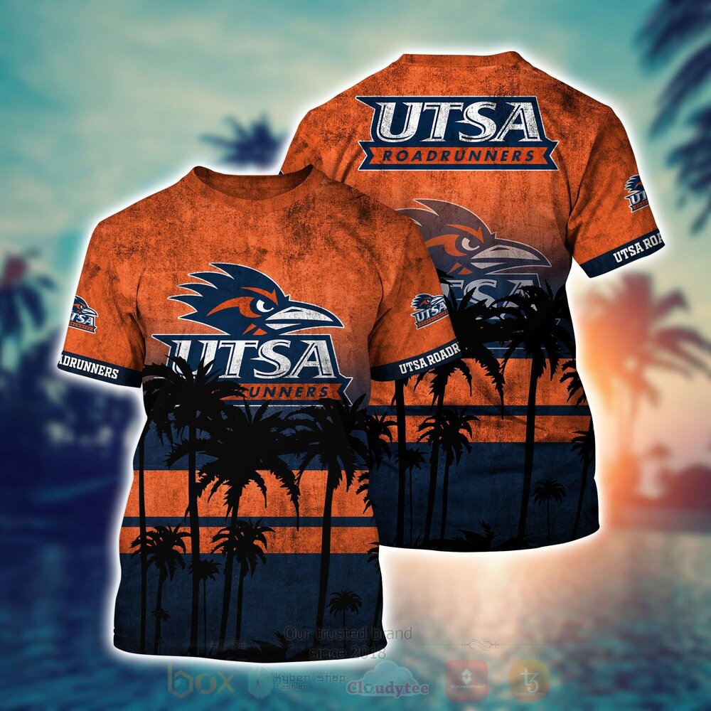 NCAA UTSA Roadrunners football Hawaiian Shirt Short 1