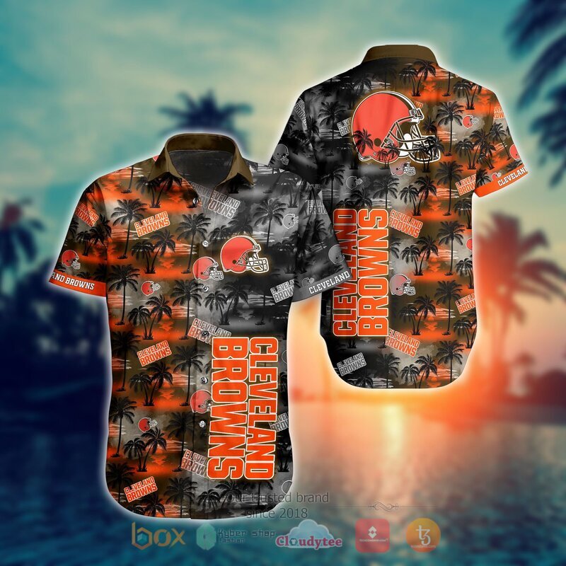 NFL Cleveland Browns Coconut Hawaiian shirt Short