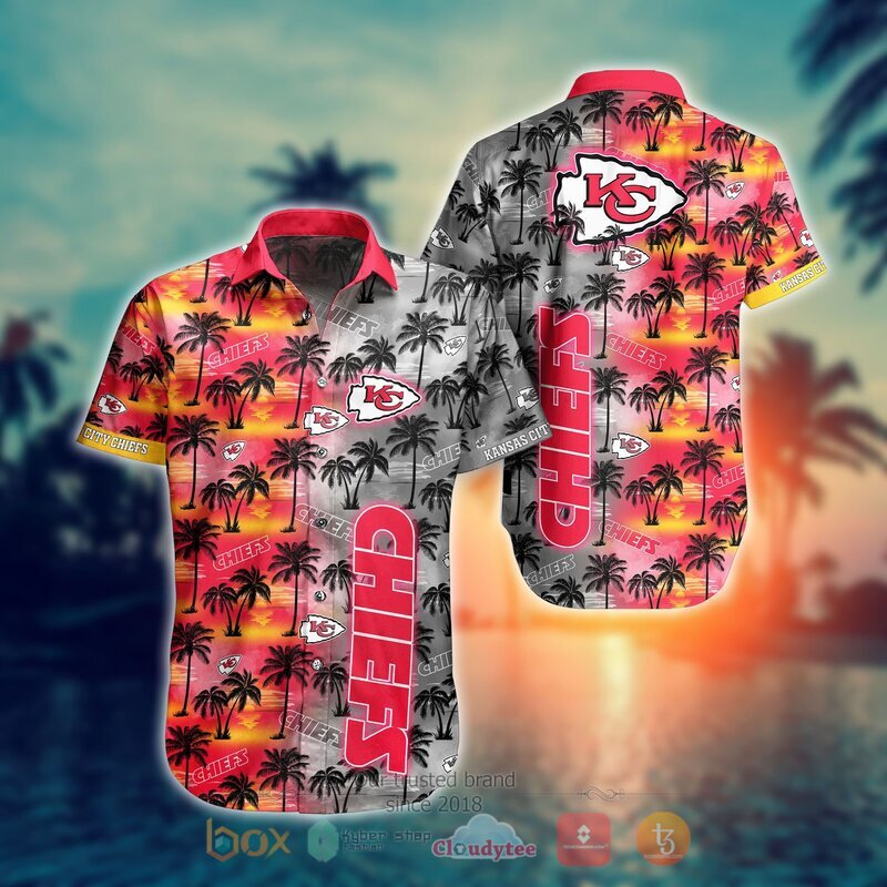 NFL Kansas City Chiefs Coconut Hawaiian shirt Short