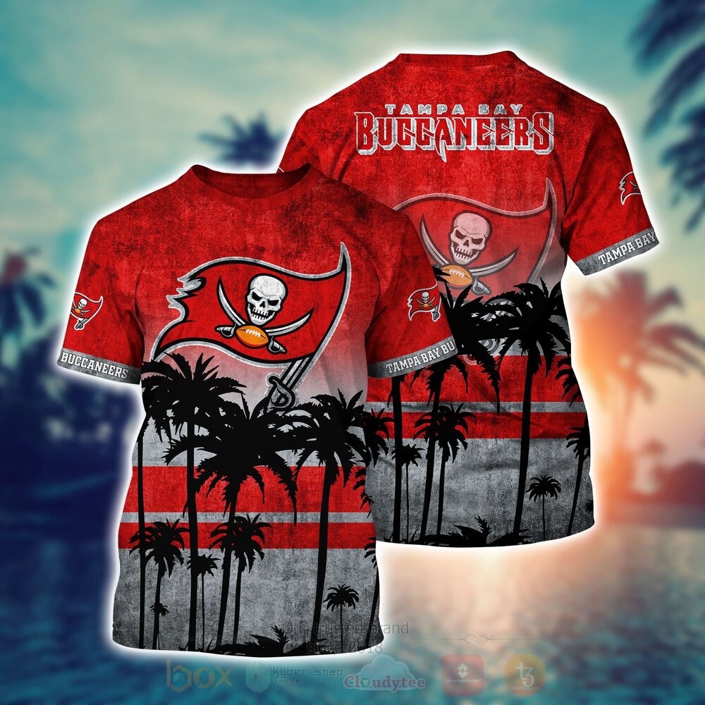 NFL Tampa Bay Buccaneers Hawaiian Shirt Short 1