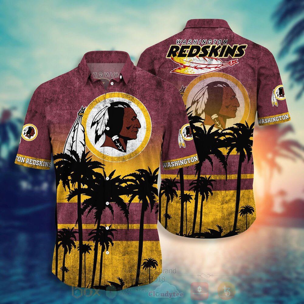 NFL Washington Redskins Hawaiian Shirt Short