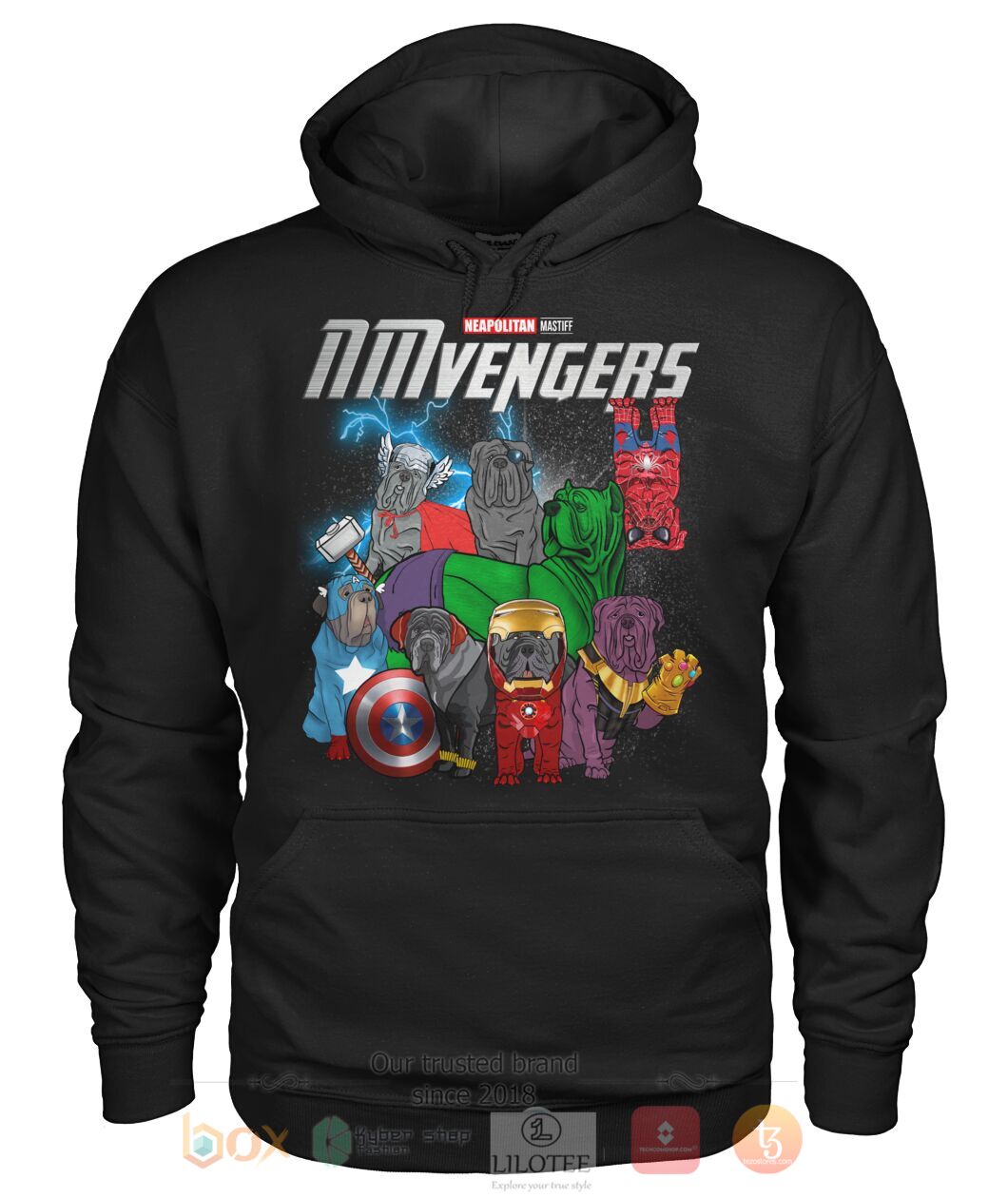 Neapolitan Mastiff Nmvengers 3D Hoodie Shirt 1