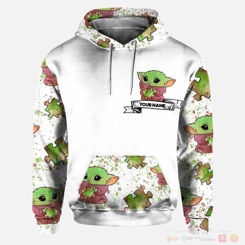 Personalize Baby Yoda Be You The World Will Adjust 3d hoodie legging 1 2 3 4