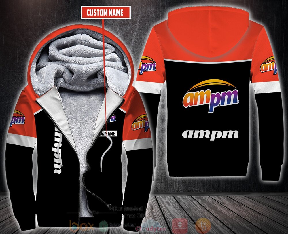 Personalized Ampm 3D Fleece Hoodie Hoodie