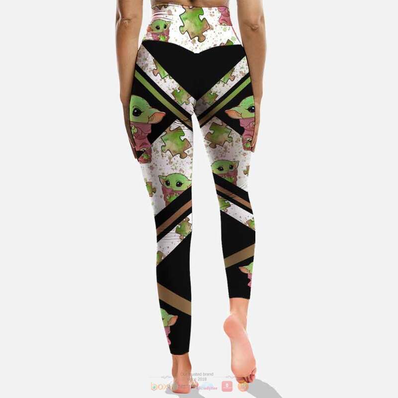 Personalized Autism Awareness Be You The World Will Adjust Baby Yoda 3d hoodie legging 1 2 3