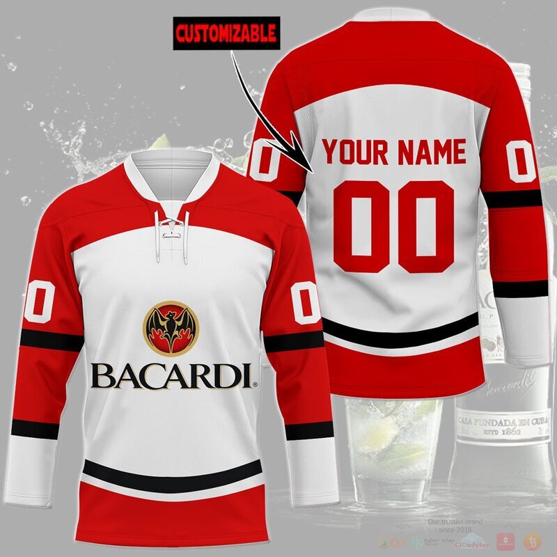 Personalized Bacardi Hockey Jersey