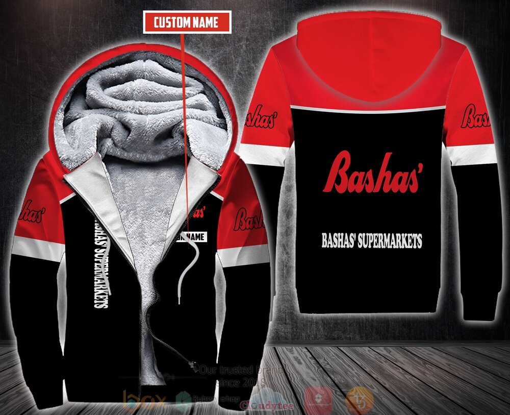 Personalized Bashas Supermarkets 3D Fleece Hoodie Hoodie