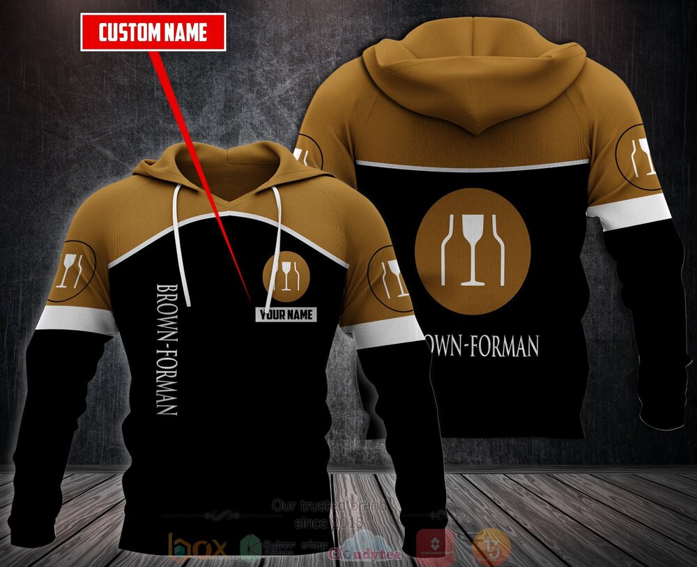 Personalized Brown Forman Corporation 3D Fleece Hoodie Hoodie 1