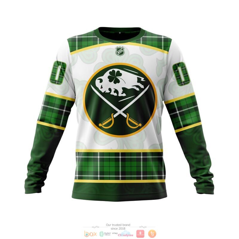 Personalized Buffalo Sabres NHL St Patrick Days 3d shirt hoodie 1 2 3