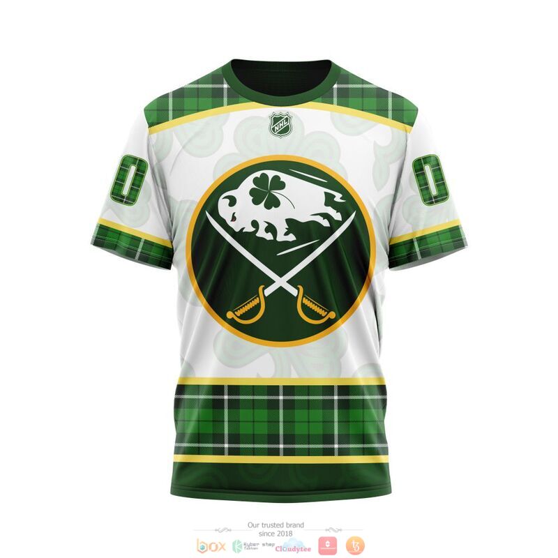 Personalized Buffalo Sabres NHL St Patrick Days 3d shirt hoodie 1 2 3 4 5