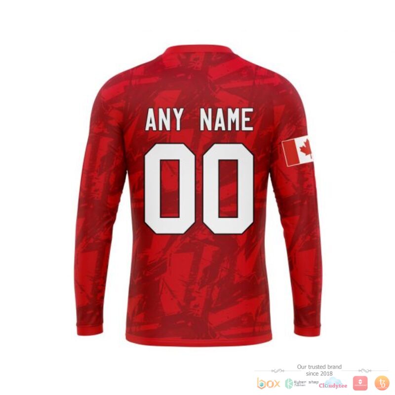 Personalized Calgary Flames With Canada Flag 3d shirt hoodie 1 2 3 4