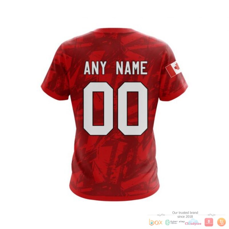 Personalized Calgary Flames With Canada Flag 3d shirt hoodie 1 2 3 4 5 6