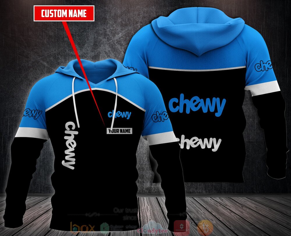 Personalized Chewy 3D Fleece Hoodie Hoodie 1