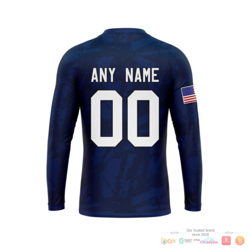 Personalized Columbus Blue Jackets With American Flag 3d shirt hoodie 1 2 3 4