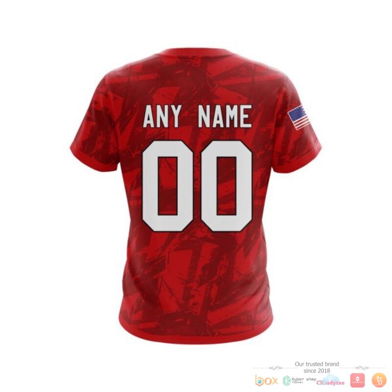 Personalized Detroit Red Wings With American Flag 3d shirt hoodie 1 2 3 4 5 6