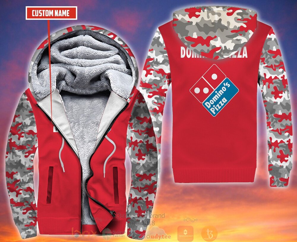 Personalized DominoS Pizza 3D Fleece Hoodie Hoodie