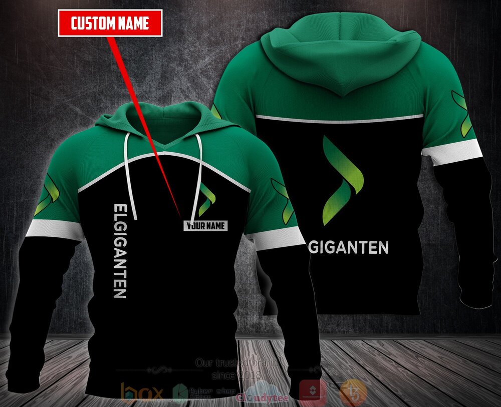 Personalized Elgiganten Dk 3D Fleece Hoodie Hoodie 1