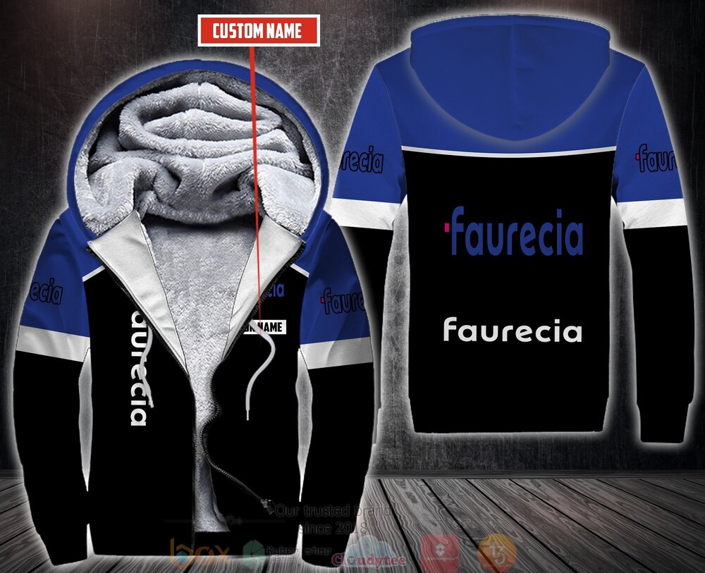 Personalized Faurecia 3D Fleece Hoodie Hoodie