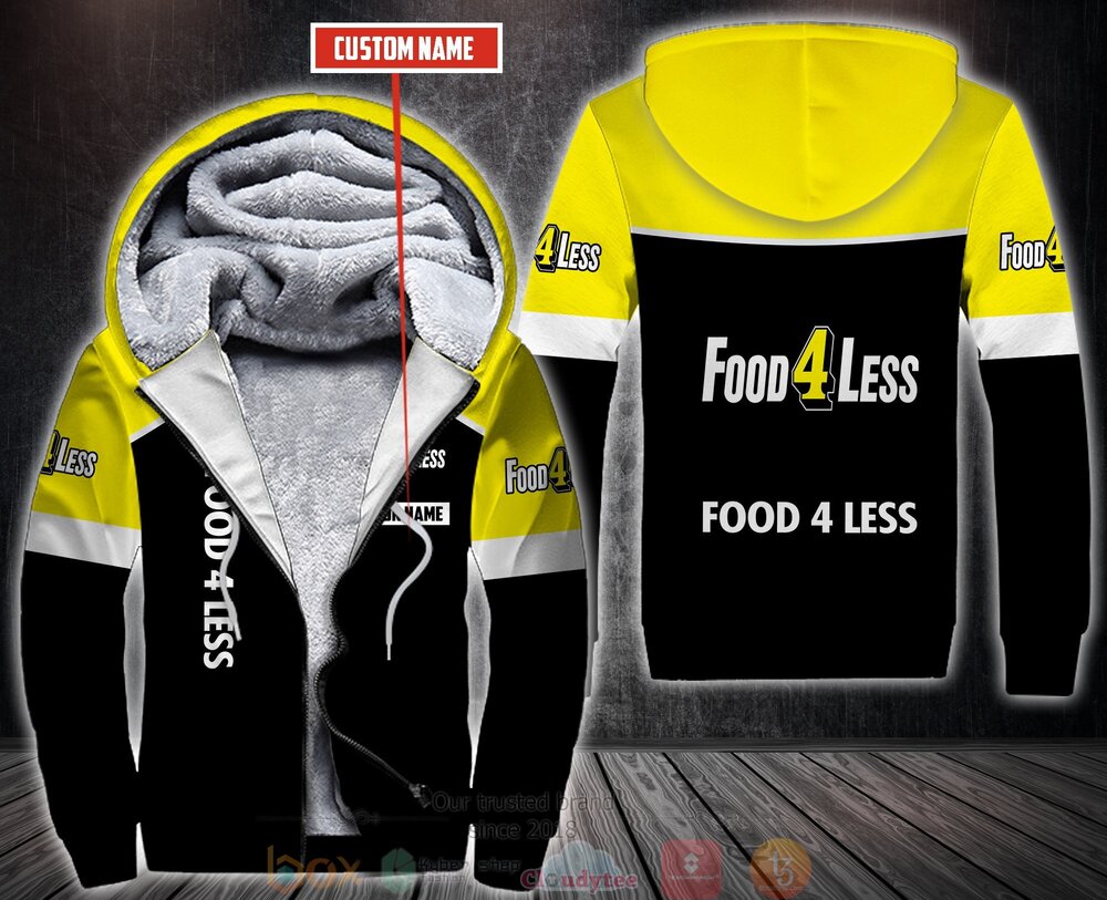 Personalized Food Less 3D Fleece Hoodie Hoodie