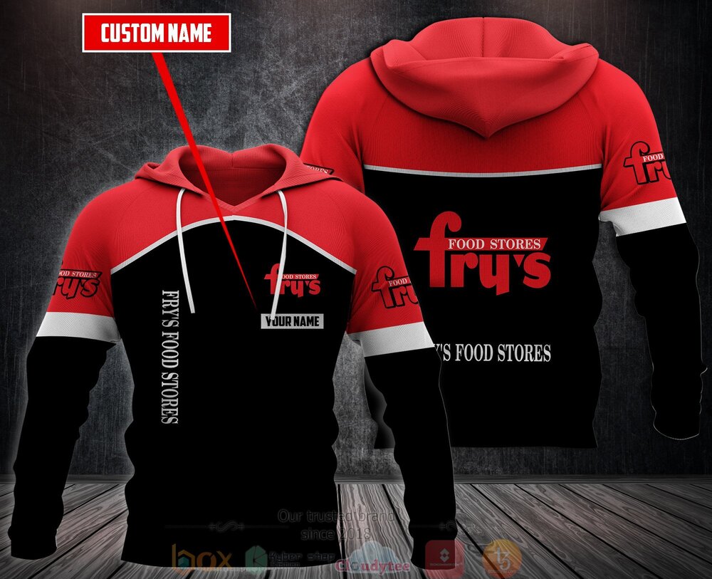 Personalized FryS Food Stores 3D Fleece Hoodie Hoodie 1