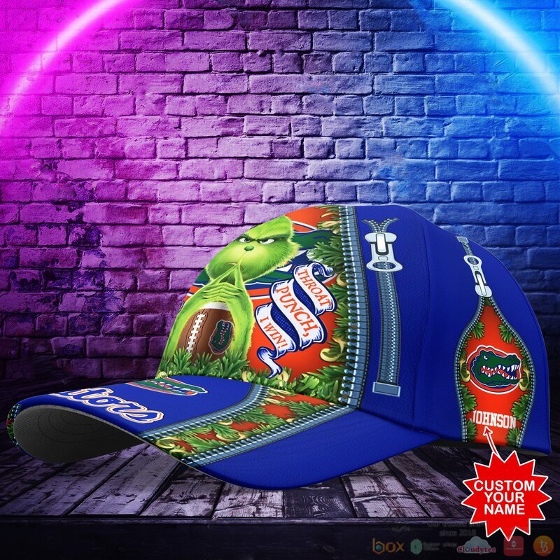 Personalized Grinch Florida Gators NCAA Custom Cap 1