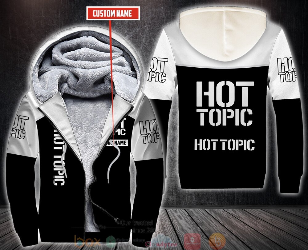 Personalized Hot Topic 3D Fleece Hoodie Hoodie