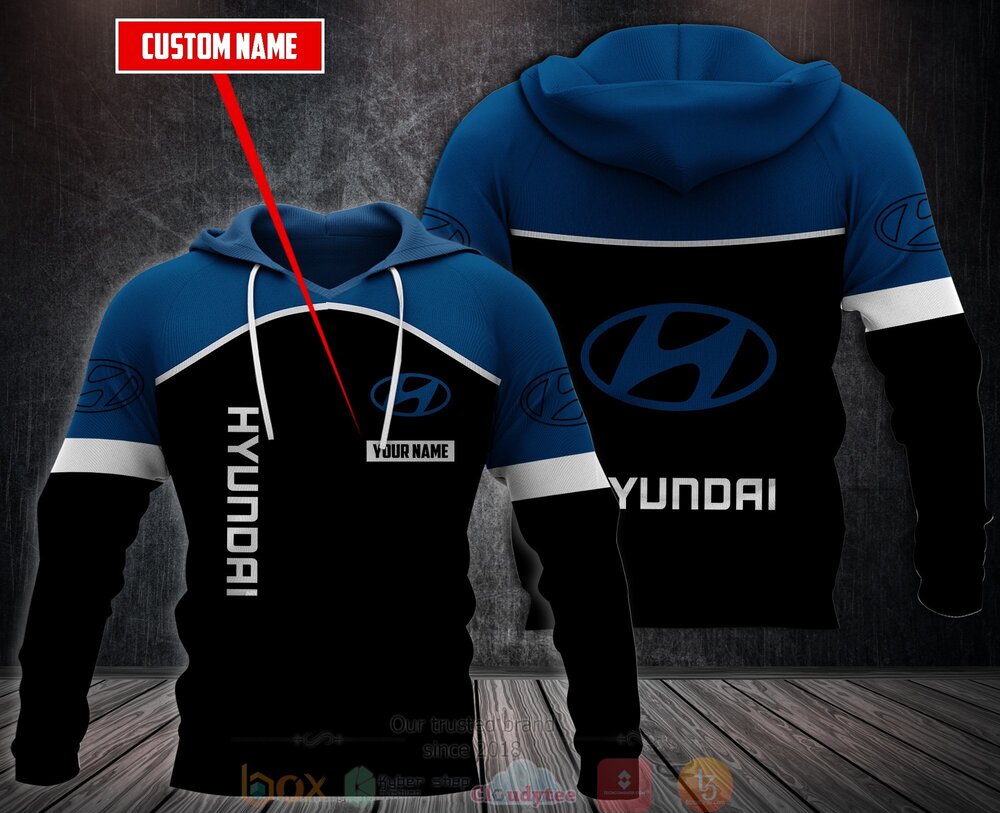 Personalized Hyundai 3D Fleece Hoodie Hoodie 1