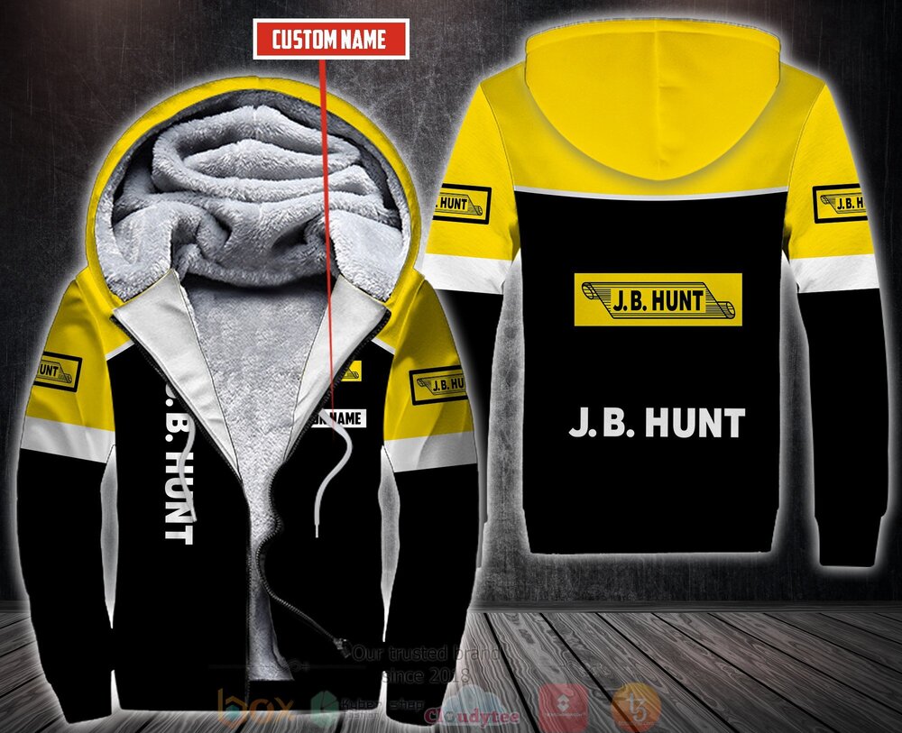 Personalized J.B. Hunt 3D Fleece Hoodie Hoodie