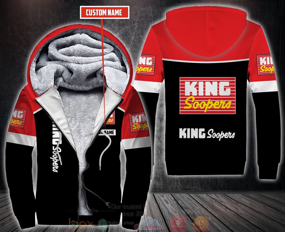 Personalized King Soopers 3D Fleece Hoodie Hoodie