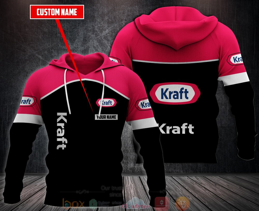 Personalized Kraft Foods 3D Fleece Hoodie Hoodie 1