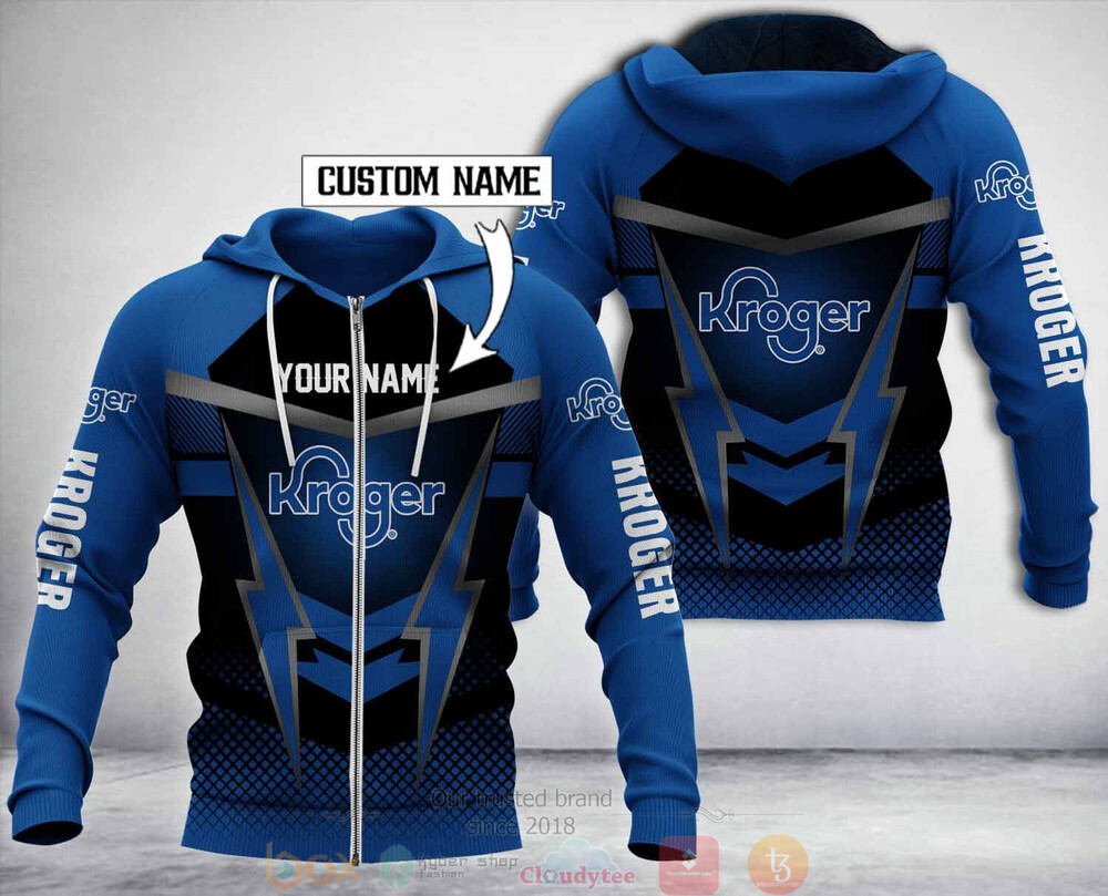 Personalized Kroger 3D Fleece Hoodie Hoodie 1