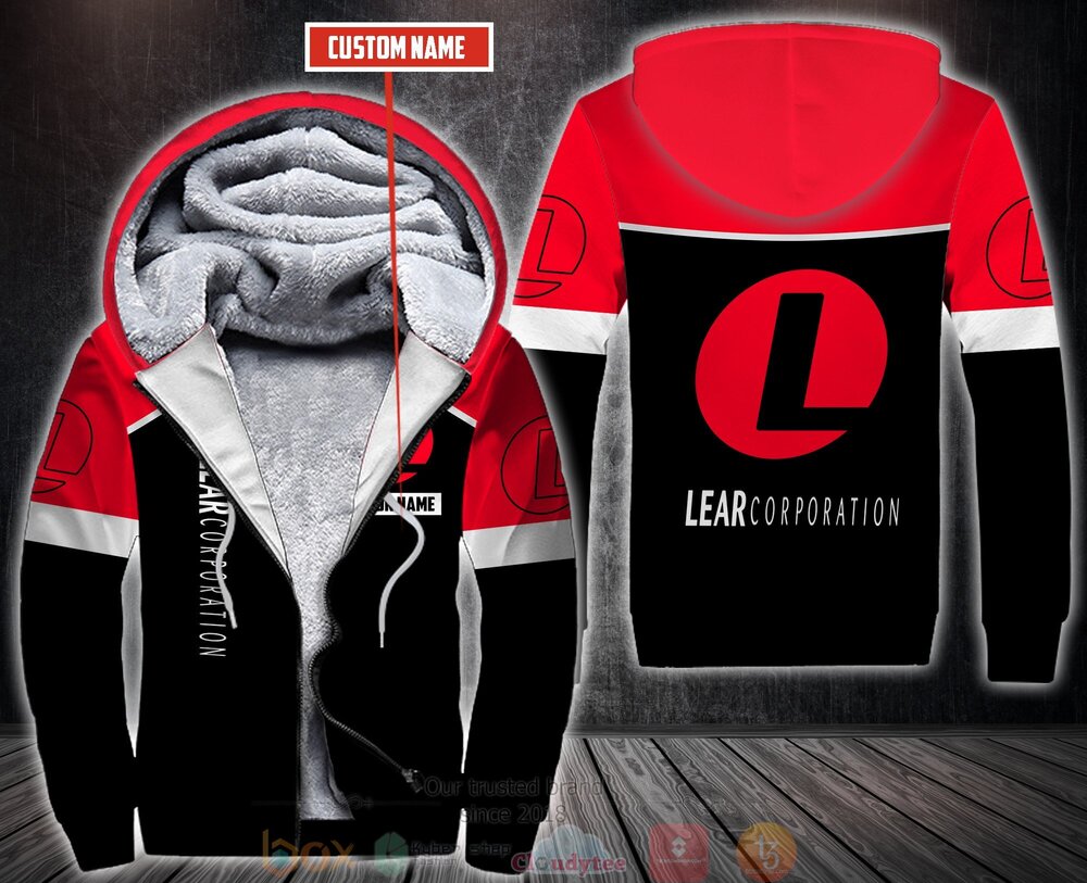 Personalized Lear Corporation 3D Fleece Hoodie Hoodie