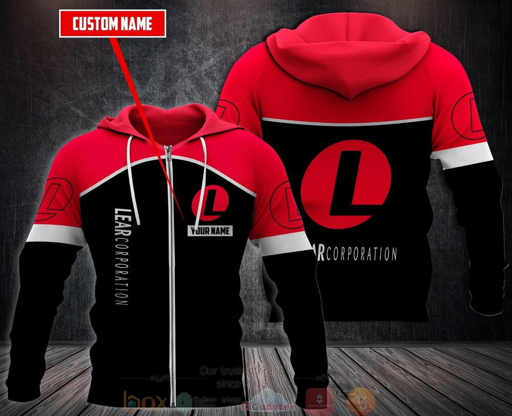 Personalized Lear Corporation 3D Fleece Hoodie Hoodie 1 2