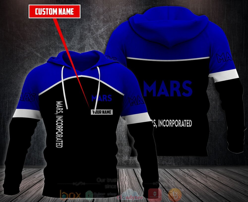 Personalized Mars Incorporated 3D Fleece Hoodie Hoodie 1