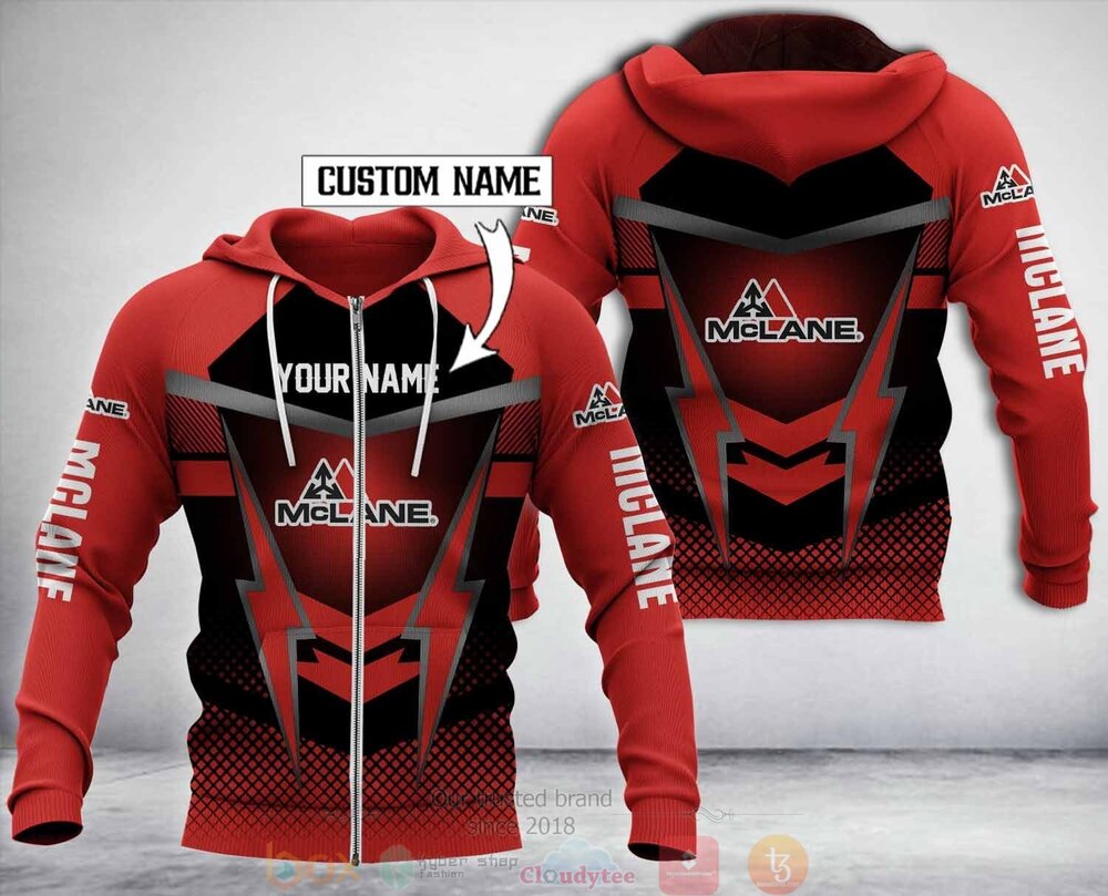 Personalized Mclane 3D Fleece Hoodie Hoodie 1