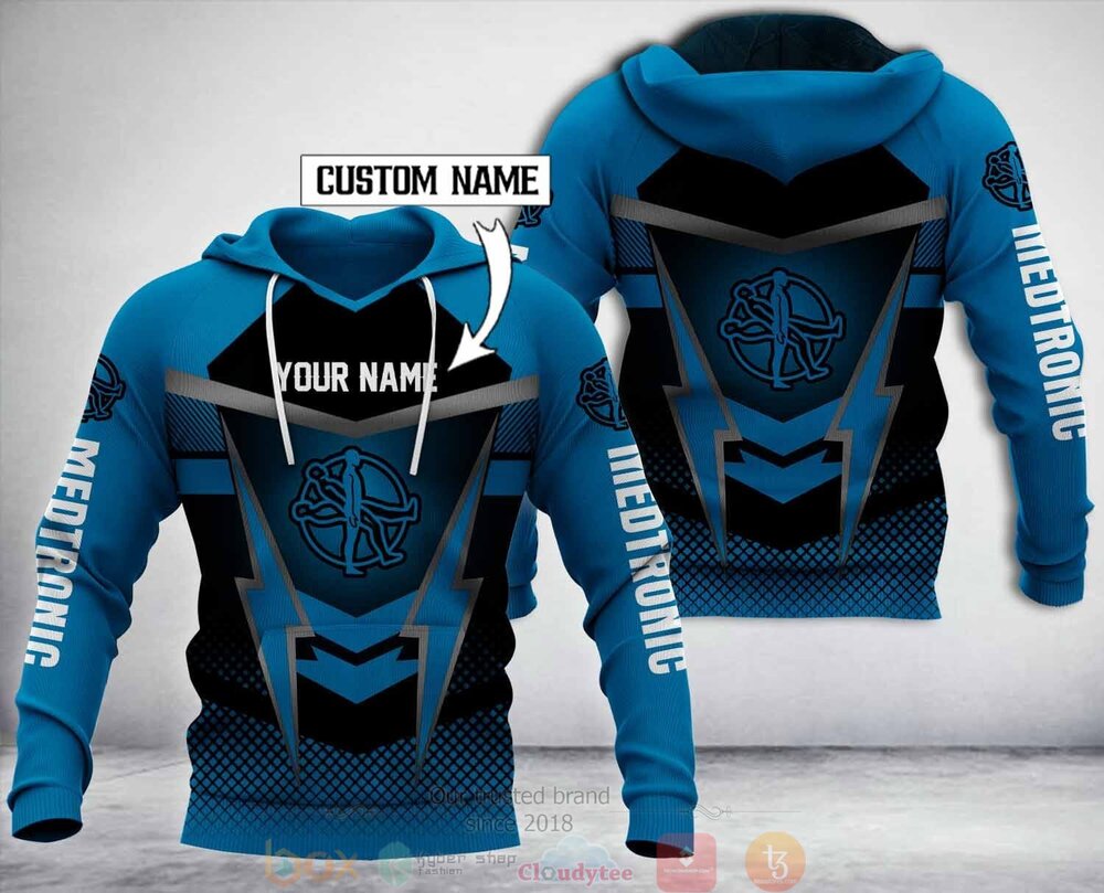 Personalized Medtronic 3D Fleece Hoodie Hoodie