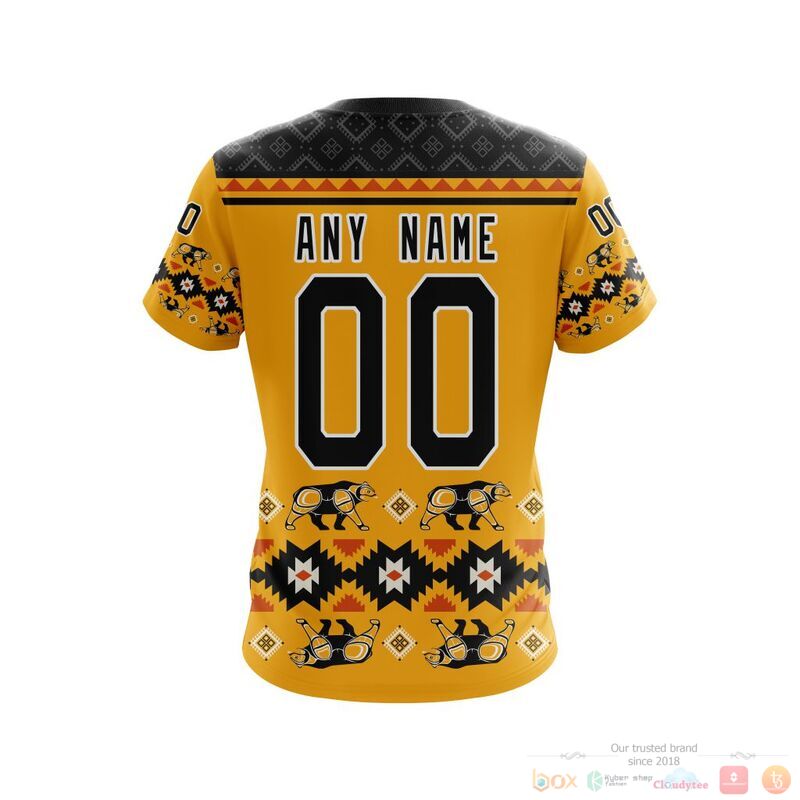 Personalized NHL Boston Bruins brocade pattern 3d shirt hoodie 1 2 3 4 5 6