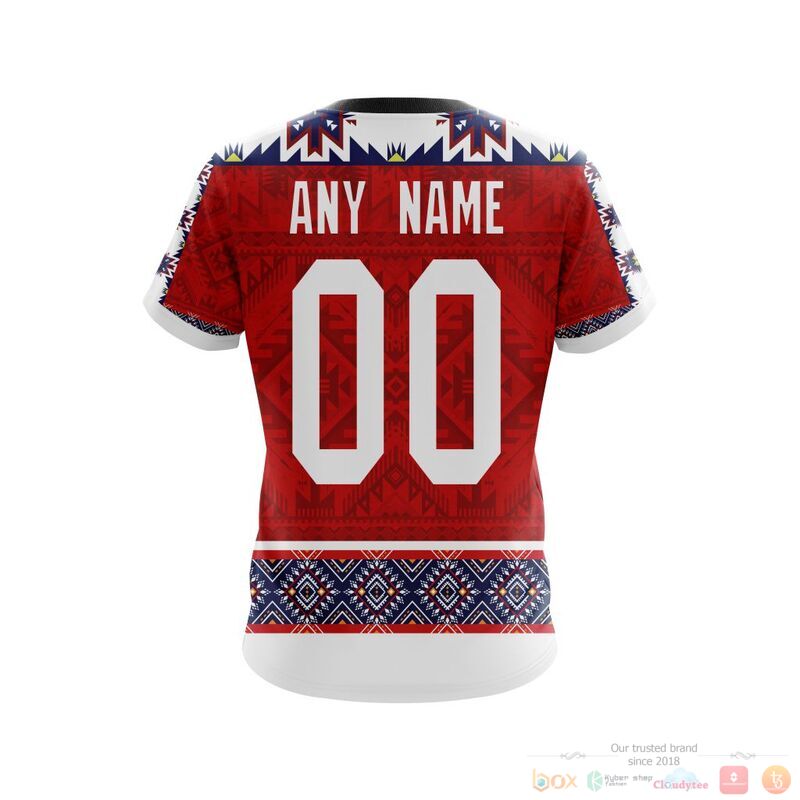 Personalized NHL Columbus Blue Jackets brocade pattern 3d shirt hoodie 1 2 3 4 5 6