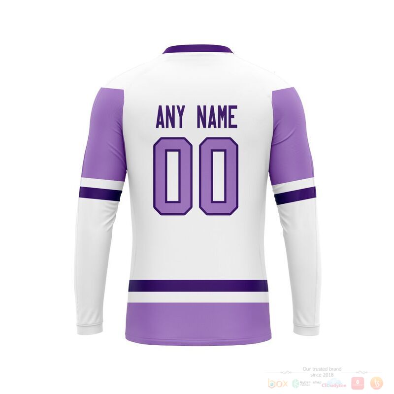 Personalized NHL Edmonton Oilers Fights Cancer 3d shirt hoodie 1 2 3 4 5