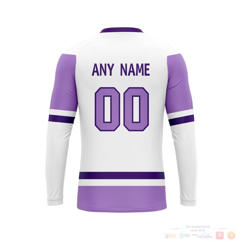 Personalized NHL Los Angeles Kings Fights Cancer 3d shirt hoodie 1 2 3 4 5