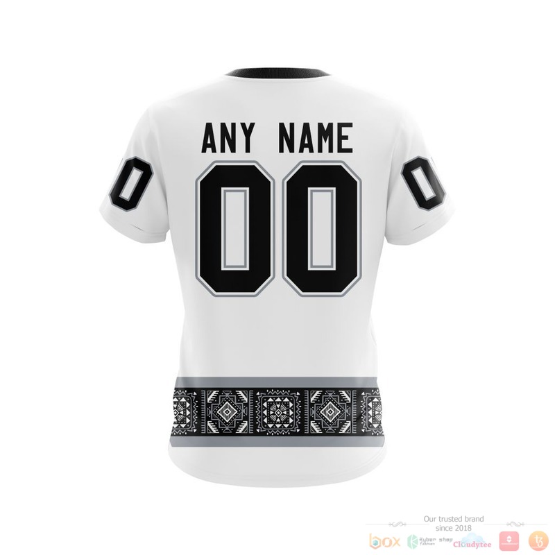 Personalized NHL Los Angeles Kings brocade pattern 3d shirt hoodie 1 2 3 4 5 6