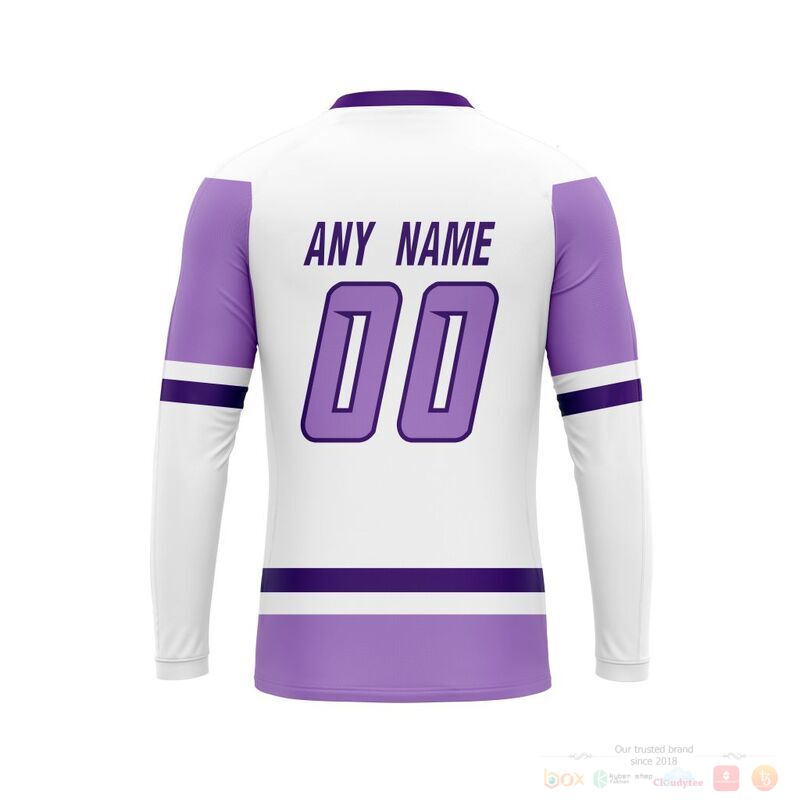 Personalized NHL Nashville Predators Fights Cancer 3d shirt hoodie 1 2 3 4 5