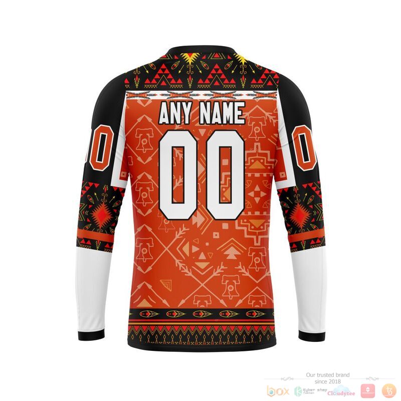 Personalized NHL Philadelphia Flyers brocade pattern 3d shirt hoodie 1 2 3 4